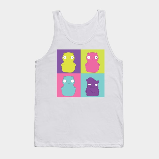 Kuchi Goes Pop Tank Top by gaysondesigns